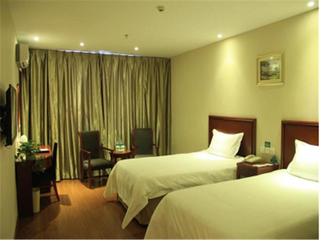 Greentree Inn Ji'Nan Xishichang Weiba Road Business Hotel Jinan Kamer foto