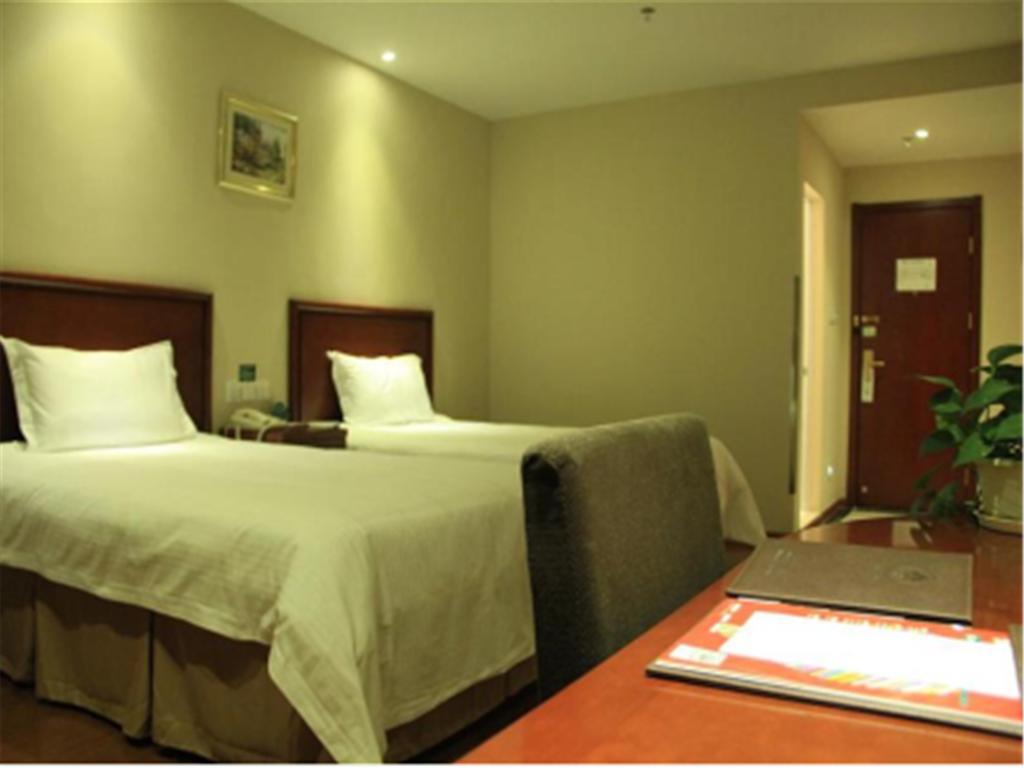 Greentree Inn Ji'Nan Xishichang Weiba Road Business Hotel Jinan Kamer foto