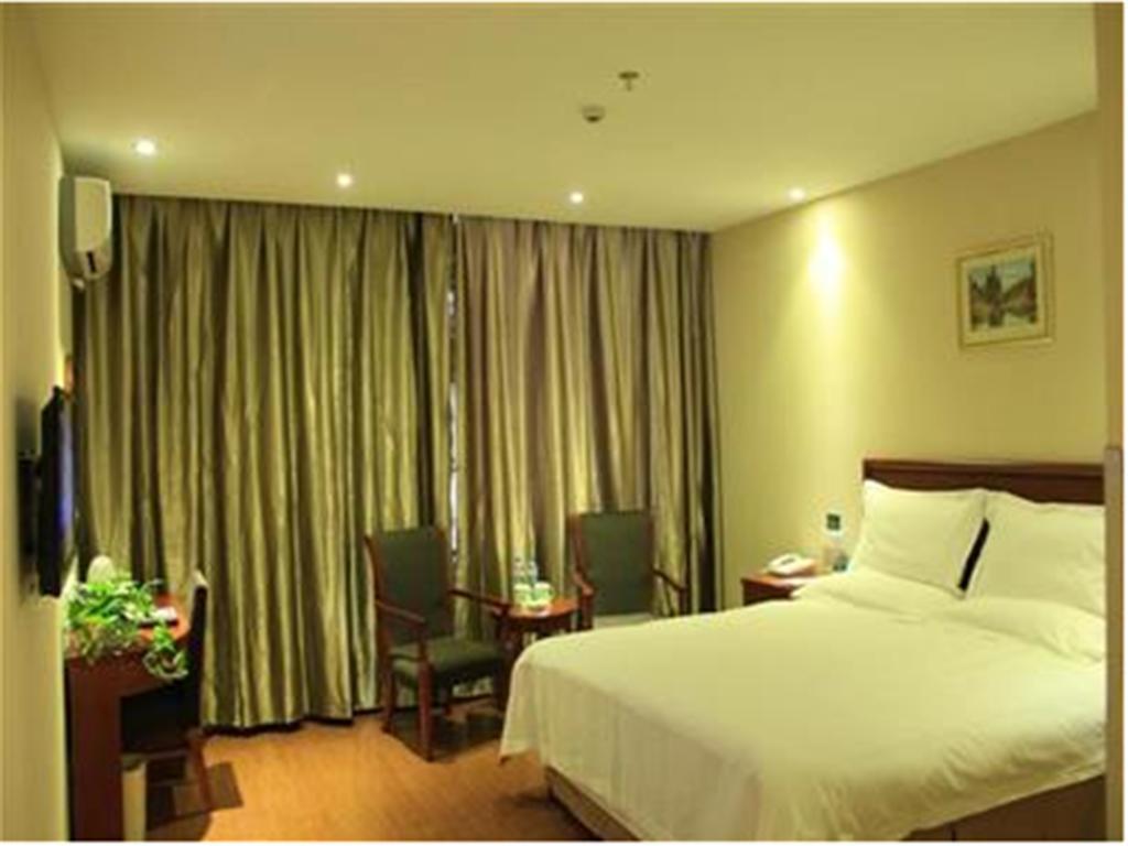 Greentree Inn Ji'Nan Xishichang Weiba Road Business Hotel Jinan Kamer foto